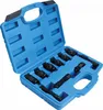 A set of tools in a blue plastic case, with the case open. Podgląd zdjęcia produktu