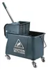 Relaxdays Reinigungswagen, 2-Kammer-System, Putzwagen mit Produktbild-Vorschau 1