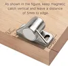 Magnetschnäpper, 4 Stück Tür Magnete für Schranktüren, Produktbild-Vorschau 3