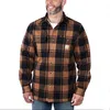 Carhartt Heavyweight Flannel Sherpa Hemd (brązowy, XL) Podgląd zdjęcia produktu 1