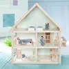 Wooden Dollhouse - ROBA - 3 floors with 16 pieces of Productafbeelding-voorbeeld 10