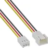 InLine® Lüfterkabel Verlängerung, 3pol Molex Produktbild-Vorschau 1