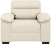 vidaXL Poltrona 100x81x84 cm Lino Anteprima dell’immagine prodotto 4