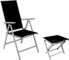 Hochlehner Klappstuhl + Klapphocker Fußhocker Aluminium Textilen Produktbild-Vorschau