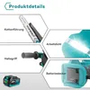 Tronçonneuse sans fil 8 pouces Mini Tronçonneuse sans Voir les images du produit 8