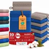 Betz 10 Stück Waschhandschuhe 16x21 cm PALERMO 100% Produktbild-Vorschau 1