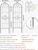 SucceBuy Griglia metallica, 180 x 52,5 cm, set da 4, con Anteprima dell’immagine prodotto 7