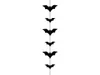 Fledermaus Girlande 11x150cm Papier Schwarz Produktbild-Vorschau 1