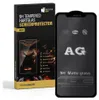 A product box and a screen protector for a smartphone. Produktbild-Vorschau