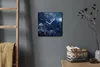 Coloray Uhr auf Leinwand 30x30 cm Wand Uhr Dekoration Produktbild-Vorschau 4