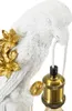 o Ferretti lampa stołowa papuga E27 20x20x50,5 cm białe Podgląd zdjęcia produktu 3