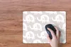 MuchoWow® Mauspad Mousepad Elefant - Design - Punkte 40x30 Produktbild-Vorschau 3