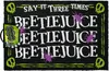 Wycieraczka Beetlejuice - Say It Three Times Podgląd zdjęcia produktu 1