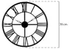 Atmosphera Créateur d'intérieur® Große schwarze Metalluhr - Produktbild-Vorschau 3