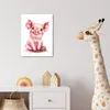 Leinwand Bilder 30x40 cm - Kinder Tiere - Schwein, Bilder, Produktbild-Vorschau 3