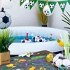 Oblique Unique Fußball Wimpel Girlande Wimpelkette Hänge Produktbild-Vorschau 2