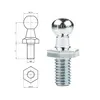 2x Kugelzapfen Kugelkopf M8 10mm Gasdruckfeder DIN71803 für Produktbild-Vorschau 3