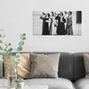 DEQORI Hybrid Leinwand Bild 60x30 cm 'Eleganz im Rausch' Produktbild-Vorschau 3