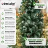 Weihnachtsbaum künstlich mit Zapfen und Metallständer 180cm Produktbild-Vorschau 2