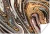 MuchoWow® Poster Marmoroptik - Gold - Glitter - Luxus - Produktbild-Vorschau 1
