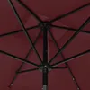 Maison Exclusive - Sonnenschirm mit LEDs und Stahl-Mast Produktbild-Vorschau 8