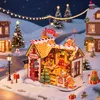 Rolife 3D-Holz-Puzzle DIY 'Lebkuchenhaus' Produktbild-Vorschau 21
