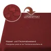 Tischdecke fleckenabweisend Leinenoptik Bordeaux 110x160 cm Produktbild-Vorschau 3