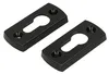 KOTARBAU® Sada 2 černých desek 70x32x9mm pro profilové Náhled obrázku produktu 3