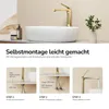 EMKE Koupelnová baterie šampaňské zlato 335x233x46mm, Náhled obrázku produktu 6