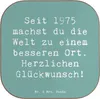 Mr. & Mrs. Panda Tischuntersetzer Spruch 1975 Geburtstag - Produktbild-Vorschau 1