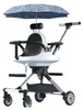 Doppelsitzer Kinderwagen mit Aluminiumrahmen, klappbar, Produktbild-Vorschau 1
