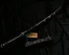 Katana Schwert Samurai Schwert Schwarz - Katana Schwert Produktbild-Vorschau 4