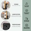 set da toilette eluno 4in1, scopino, portarotolo (di Anteprima dell’immagine prodotto 6