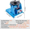 A blue welding positioner with dimensions and specifications displayed. Anteprima dell’immagine prodotto