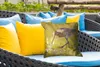 MuchoWow® Outdoor Kissen - Vögel - Gras - Landschaft - Produktbild-Vorschau 4