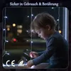 LED-lichtketting, ijsregen-effect, voor buiten gebruik. 8 Productafbeelding-voorbeeld 7