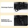 Close-up images of a pet carrier bag, highlighting its features. Produktbild-Vorschau