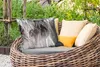 MuchoWow® Outdoor Kissen - Scottish Hochlandrind - Auge - Produktbild-Vorschau 3