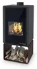 HS FLAMINGO Kaminofen DELUXE PENTAI - schwarz Produktbild-Vorschau 1