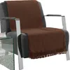 Erwin Müller Sessel- und Sofaschoner Catania" schoko 75x200 Produktbild-Vorschau 3