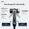 AARON Luftpumpe Sport One in Gelb Fahrrad-Stand-Pumpe für Produktbild-Vorschau 5