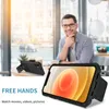 iPhone 12 Hülle, Dual Layer Ständer Schutzhülle mit Schiebe Produktbild-Vorschau 7