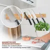 Magnetische messenhouder, bamboe, bamboe, rechthoekig, 1 Productafbeelding-voorbeeld 6