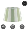 Home Sweet Home CLASSIC Stoff Lampenschirm weiß/grün - 20 x Produktbild-Vorschau 4