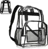 Chic Klarer Rucksack, Transparent Wasserdichte Produktbild-Vorschau 1