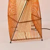 Stehleuchte SKOV 35062 Ø31CM 2 flammig, E27 Bambus, Rattan Produktbild-Vorschau 4