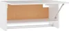 The Living Store Kleiderschrank Weiß 70x32,5x35 cm Produktbild-Vorschau 7