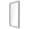 Vitrine d'affichage avec porte rabattable 12x A4 blanc NOBO Voir les images du produit 4