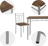 ML-Design 5-teilig Essgruppe, Esstisch mit 4 Stühlen, Produktbild-Vorschau 6