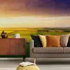 Muralo XXL Selbstklebende FOTOTAPETE FELD Gruen Landschaft Produktbild-Vorschau 1